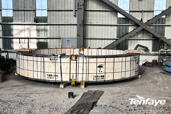 Kiln Tyre Applied on Rotary Kiln and Ball Mill